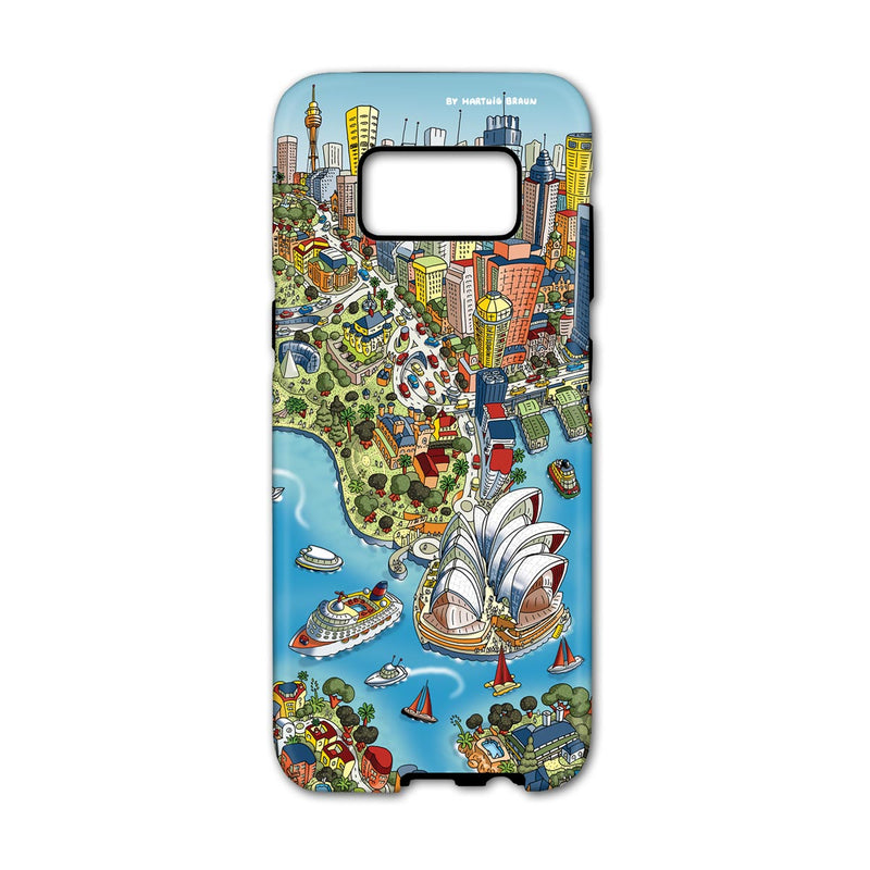 Smartphone 3D Case - Sydney Looking South in Full Colour
