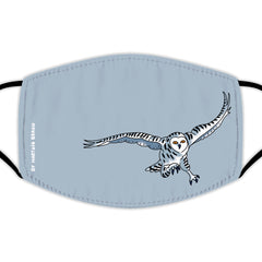 Face Mask With Filters - Arctic Owl