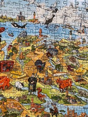 1,000 Piece Jigsaw Puzzle in Tin Box - Bonnie Scotland