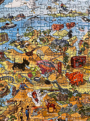 1,000 Piece Jigsaw Puzzle in Tin Box - Bonnie Scotland