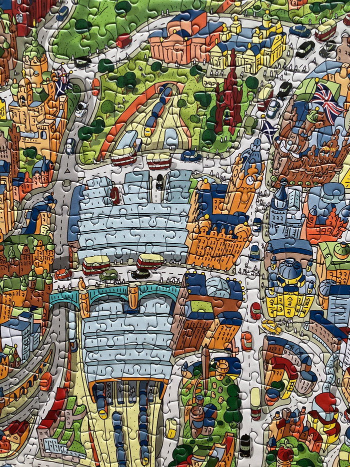 1,000 Piece Jigsaw Puzzle in Tin Box - Edinburgh