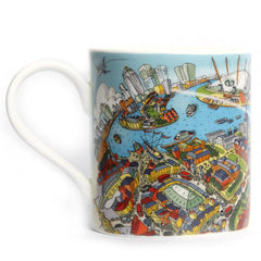 Fine-Bone China POP Mug - Maritime Greenwich - Full Colour
