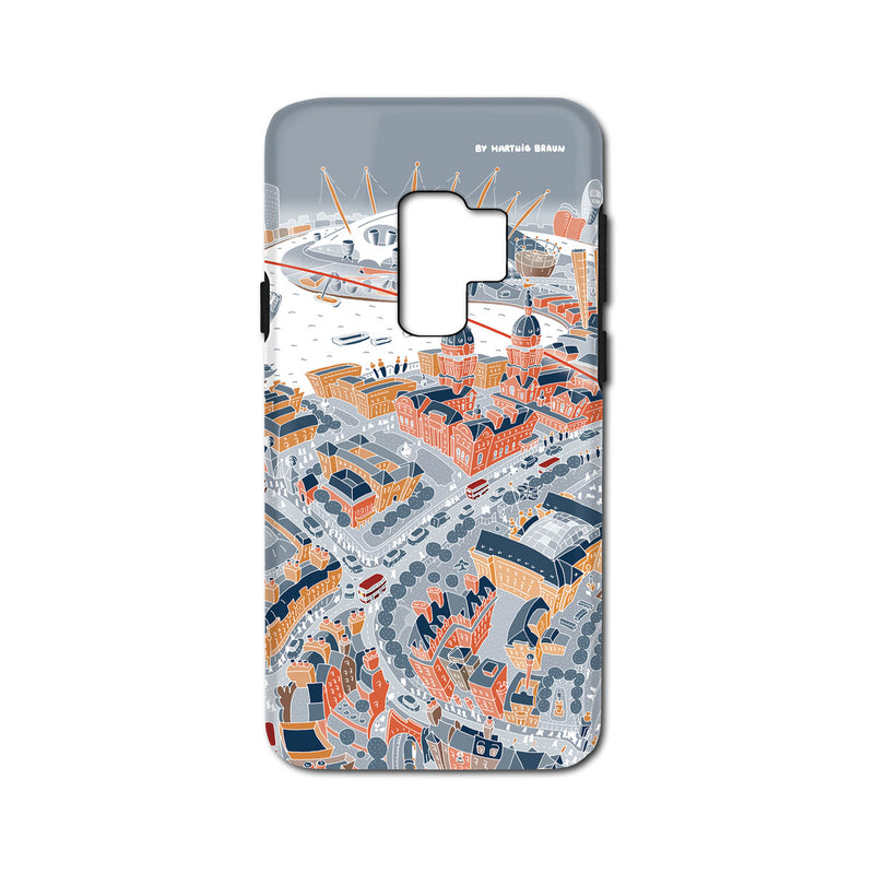 Smartphone 3D Case - Maritime Greenwich in Retro Colours