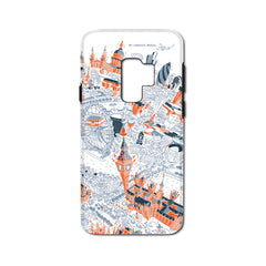Smartphone 3D Case - London Around Big Ben in Graphic Line