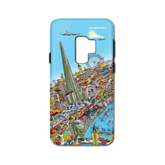 Smartphone 3D Case - London Around The Shard in Full Colours