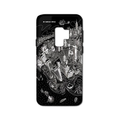 Smartphone 3D Case - New York, Manhattan in Black & White