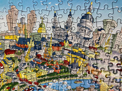 1,000 Piece Jigsaw Puzzle in Tin Box - London Looking East