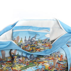 Large Zipped Tote - London Looking East in Full Colour