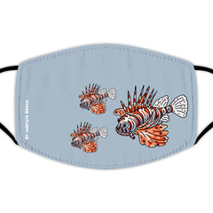 Face Mask With Filters - Lionfish