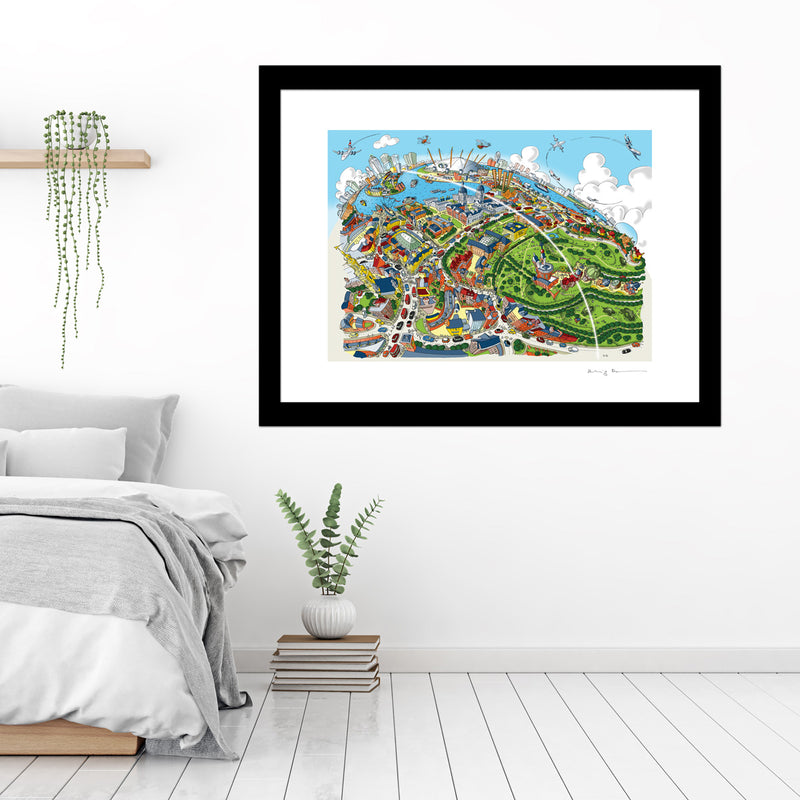 Art Print - Maritime Greenwich - Full Colours (Open Edition)