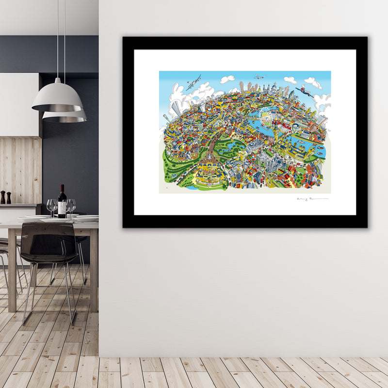 Art Print - Our Wonderful Planet - Full Colours (Open Edition)