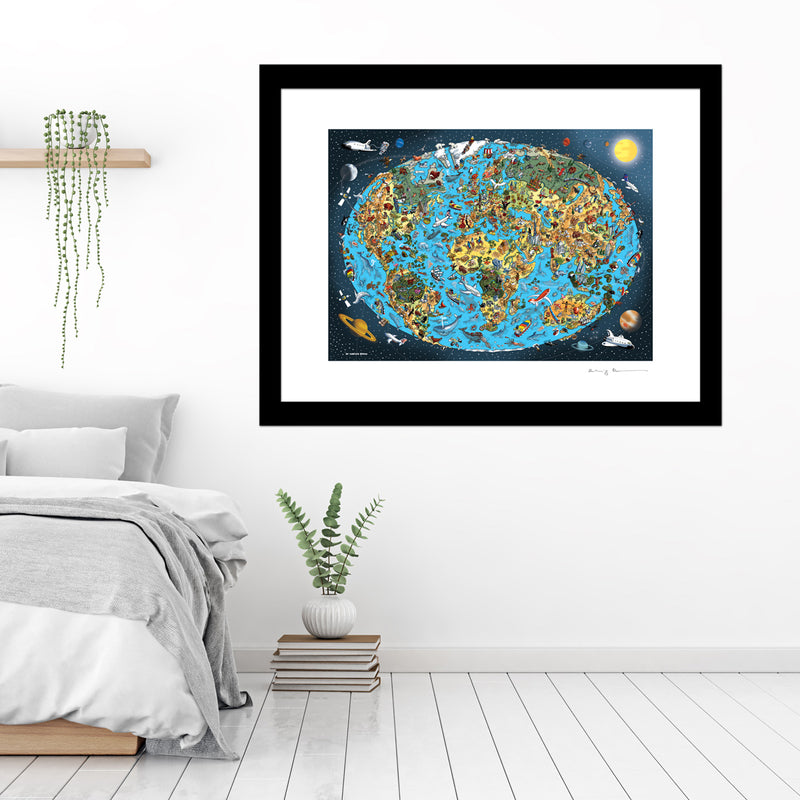 Art Print - Our Wonderful Planet - Full Colours (Open Edition)