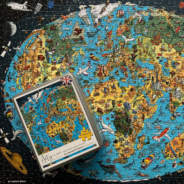 World jigsaw puzzle sales