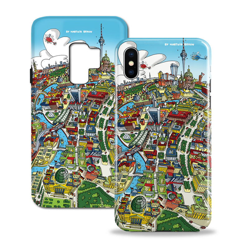 Smartphone 3D Case - Berlin Looking East in Full Colour
