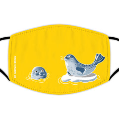 Face Mask With Filters - Whale Out Of Water