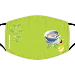 Face Mask With Filters - Teacup & Tea Leaves