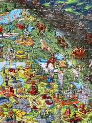 1,000 Piece Jigsaw Puzzle in Tin Box - This is Europe