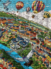 1,000 Piece Jigsaw Puzzle in Tin Box - Welcome to Durham