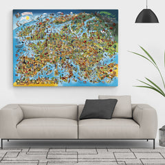 Open Edition Canvas - This is Europe