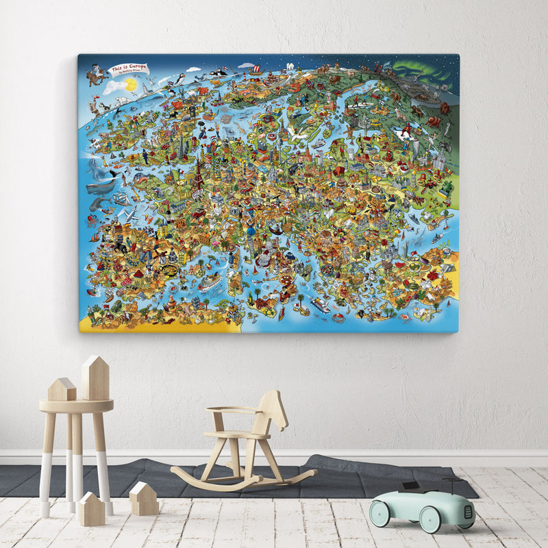 Open Edition Canvas - This is Europe