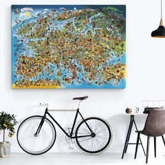 Open Edition Canvas - This is Europe