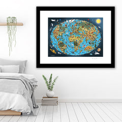 Open Edition Art Print - Our Wonderful Planet