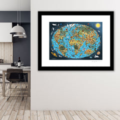 Open Edition Art Print - Our Wonderful Planet